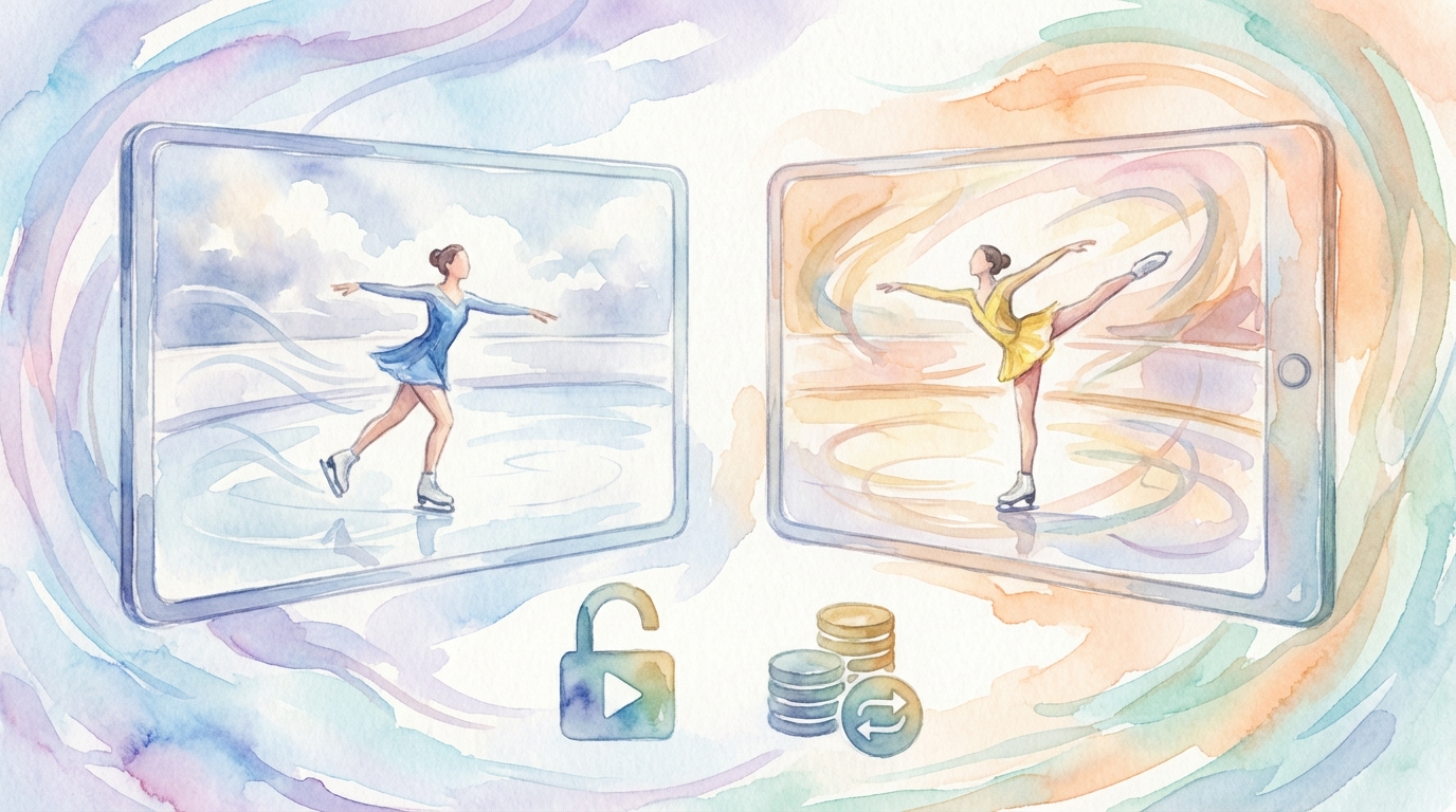 アニメ『メダリスト』が無料で見れる見逃し配信とサブスク比較