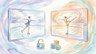 アニメ『メダリスト』が無料で見れる見逃し配信とサブスク比較